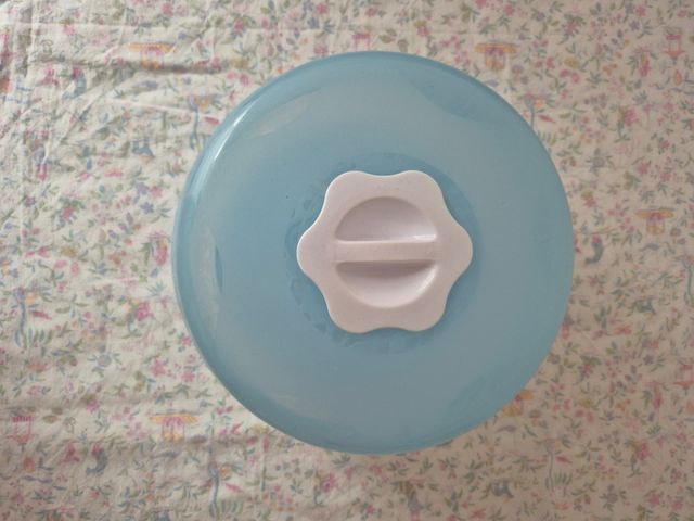Esterilizador Microondas Biberones Azul