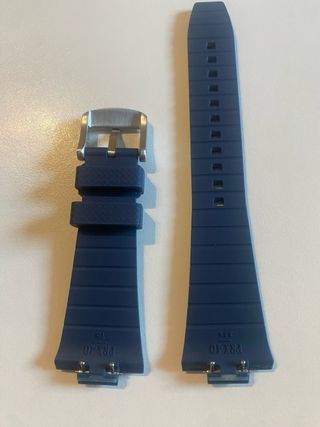 Cinturino Tissot per PRX 40-12mm Blu Navy Silicone