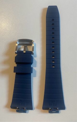 Cinturino Tissot per PRX 40-12mm Blu Navy Silicone