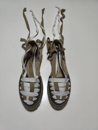 Alpargatas Esparto Cintas Talla 41