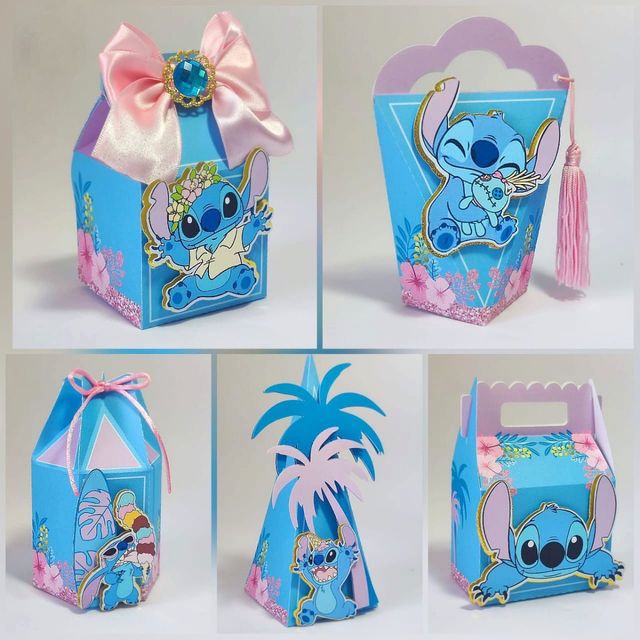 Cajitas personalizadas de Stich