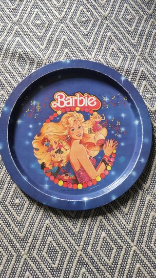 Vassoio Barbie Mattel 1990