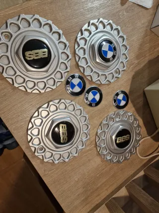 Tapas Llantas BBS 15 Pulgadas. 171mm BMW E30
