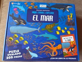 Puzzle 205 Piezas + Libro de regalo El Mar