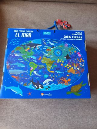 Puzzle 205 Piezas + Libro de regalo El Mar