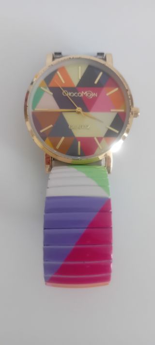 Reloj Chocomoon Mujer CC-2017-01 Dorado Multicolor