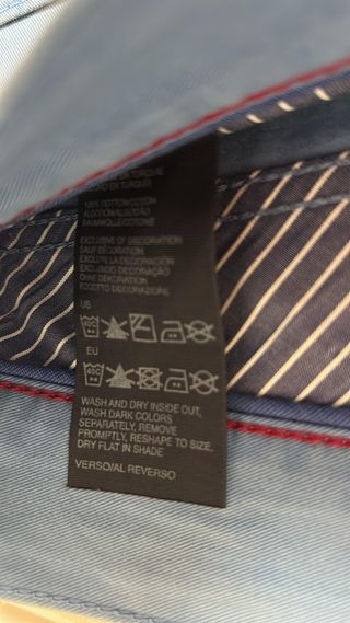 Pantalón Tommy Hilfiger Talla 38 Azul