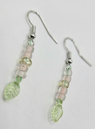 Set Collana e Orecchini Foglioline