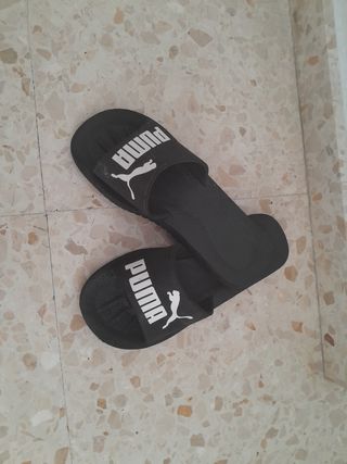 Chanclas Puma Negras