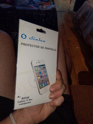 Cristal Templado SinSun para Galaxy Y Pro