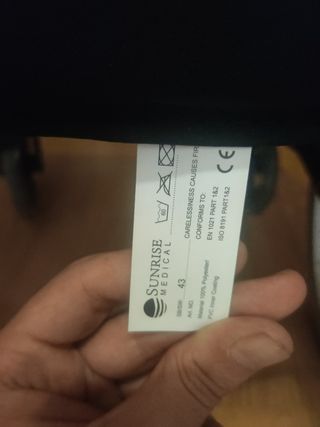 Silla de ruedas plegable Sunrise Medical nueva