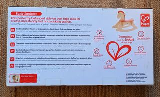 Caballito de madera para bebé Hape