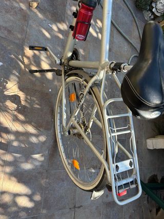 Bicicleta Giant plateada