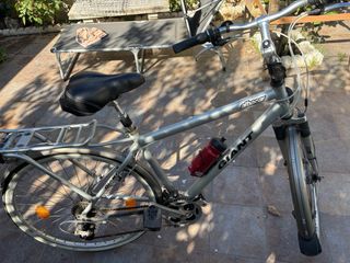 Bicicleta Giant plateada
