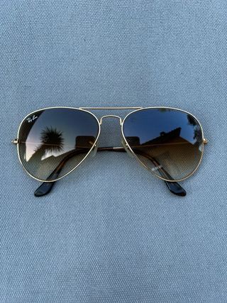 Gafas de Sol Ray-Ban Aviador Doradas