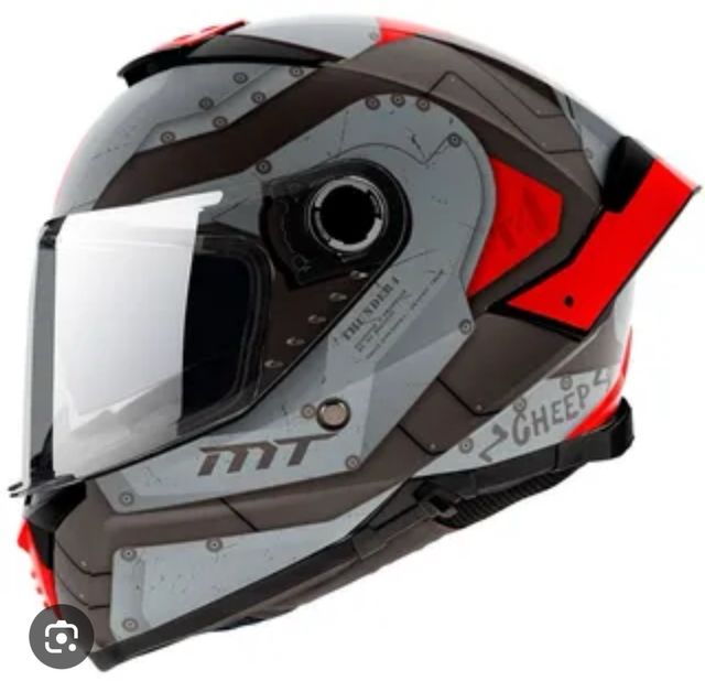 Casco MT Thunder 4 SV Cheep B5 Rojo talla s