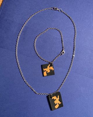 Parure per Halloween con streghe