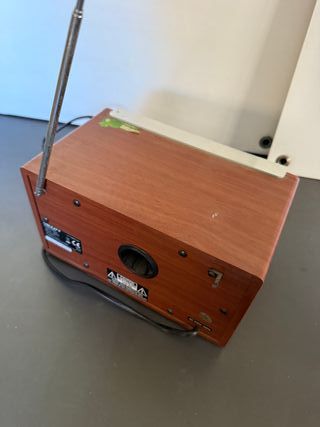 Radio Scott RX18W Madera FM/AM Vintage