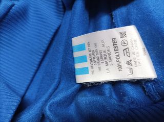 Chaqueta Adidas Vintage Rayas Grandes Azul