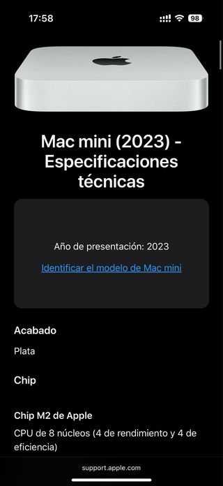 Apple Mac Mini M2 Pro + Monitor 4K MSI + Garantía