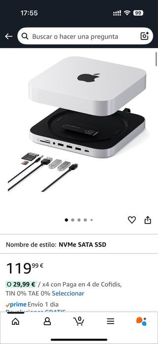Apple Mac Mini M2 Pro + Monitor 4K MSI + Garantía