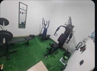 Gimnasio en casa completo