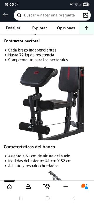 Gimnasio en casa completo