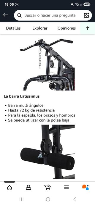 Gimnasio en casa completo