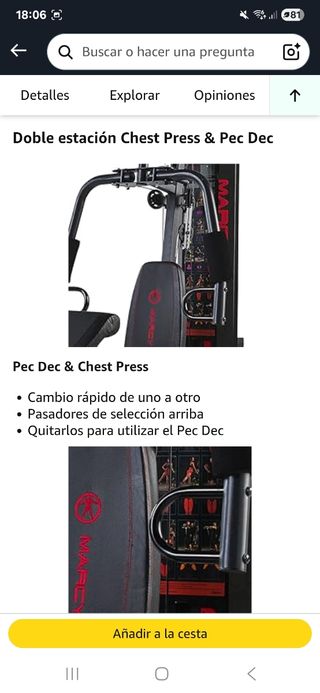 Gimnasio en casa completo