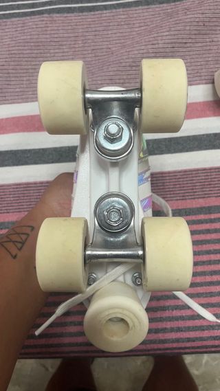 Patines blancos para niñ@s
