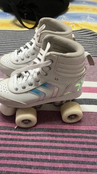 Patines blancos para niñ@s