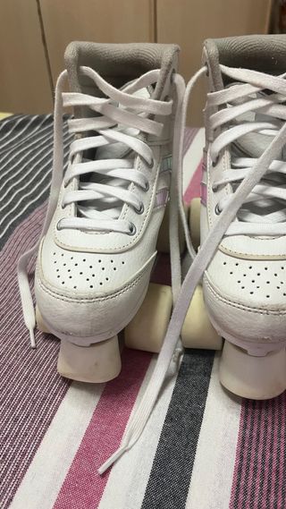 Patines blancos para niñ@s