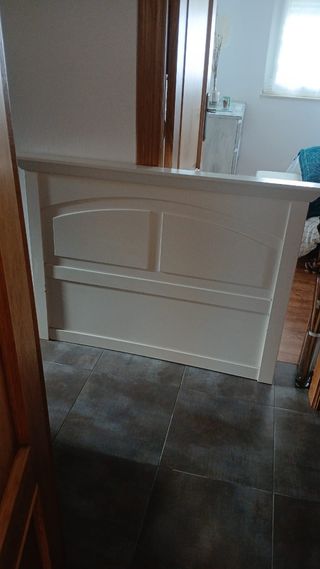 Cabecero de madera para cama de 105 cm