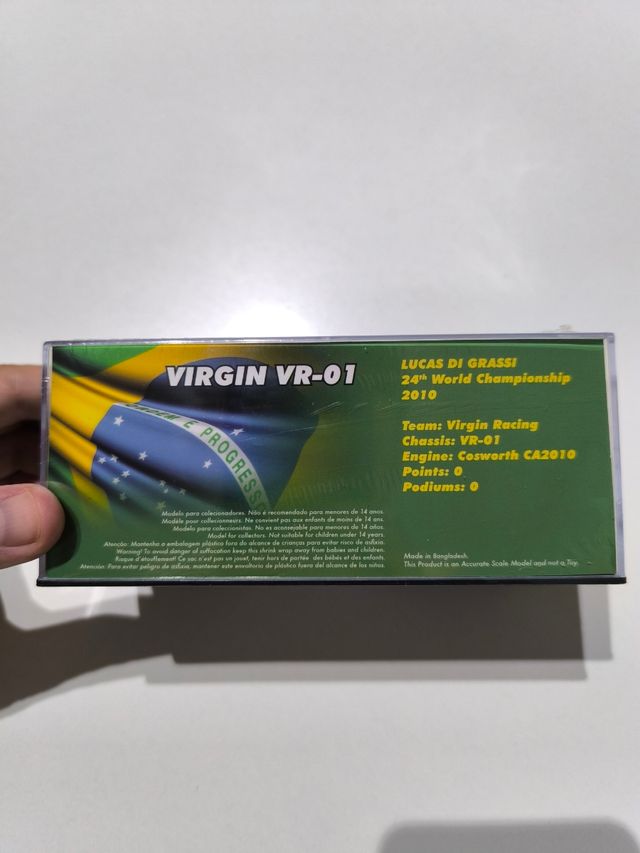 Coche F1 Virgin VR-01