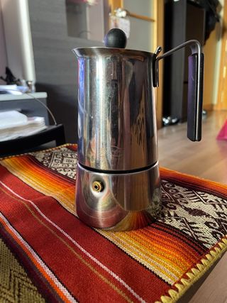 Cafetera Italiana Acero Inoxidable
