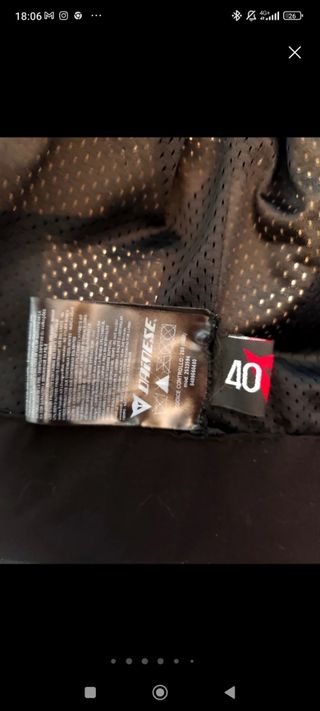 Chaqueta Dainese Mujer Blanca y Negra