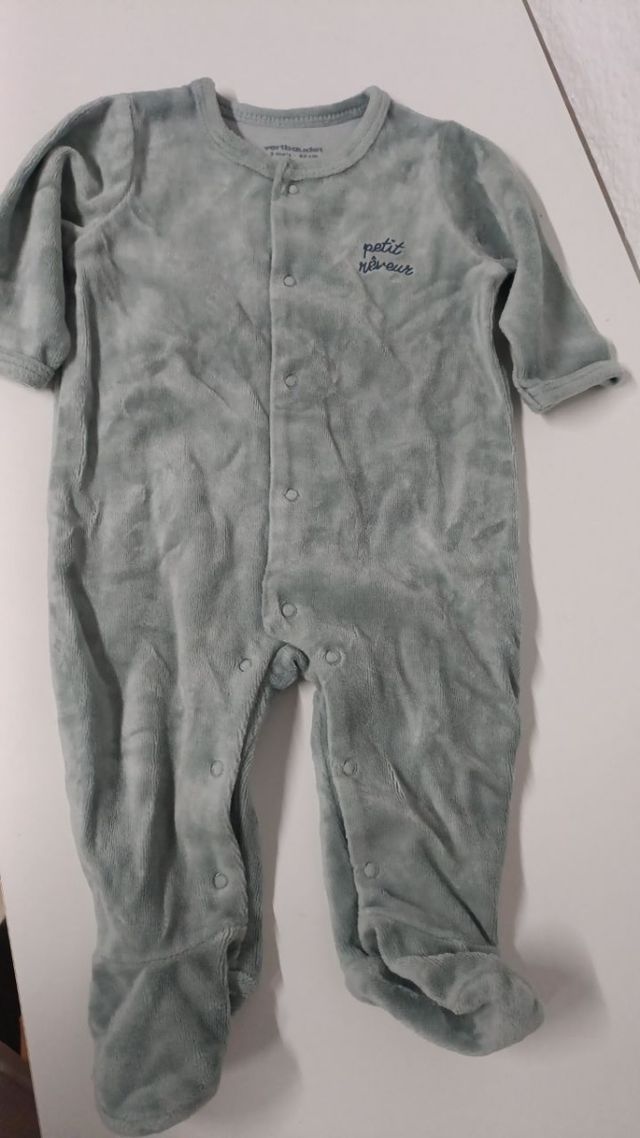 Tres Petos de bebé Verbaudet 3-6 meses