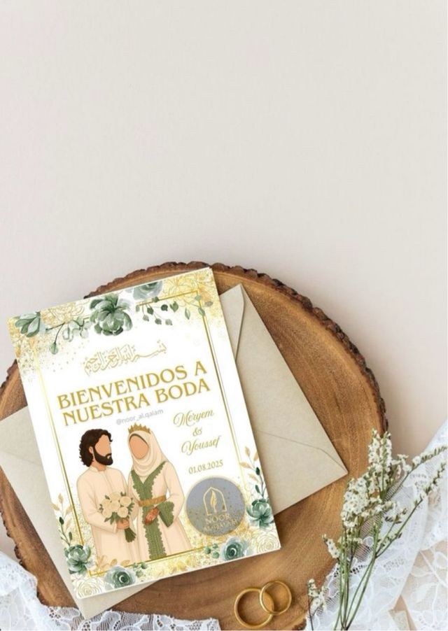 invitación boda personalizada