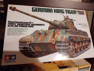 Maqueta Tamiya German King Tiger Porsche