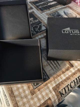 Caja Lotus Style Negra