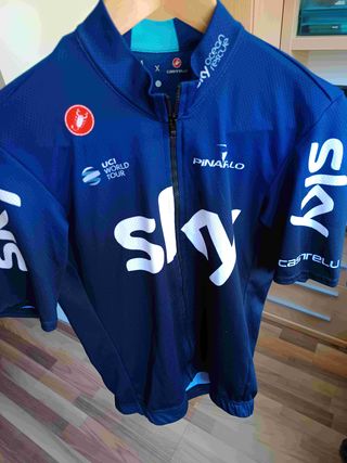 Maillot Ciclismo Sky Castelli UCI World Tour