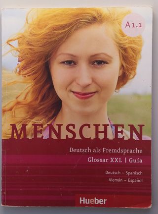 libro de Alemán : Menschen A 1.1 Glossar XXL