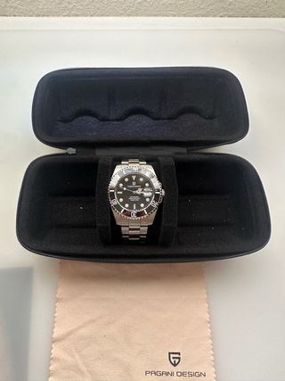 Reloj Pagani Design Automático Negro