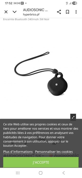 Altavoz Bluetooth AudioSonic SK-1501