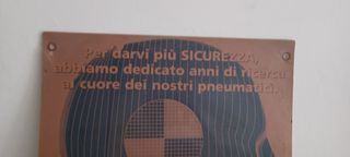 Locandina Michelin Sicurezza Pneumatici