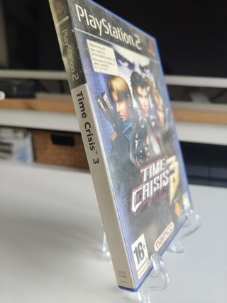 Time Crisis 3 PS2 pal España 