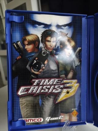 Time Crisis 3 PS2 pal España 