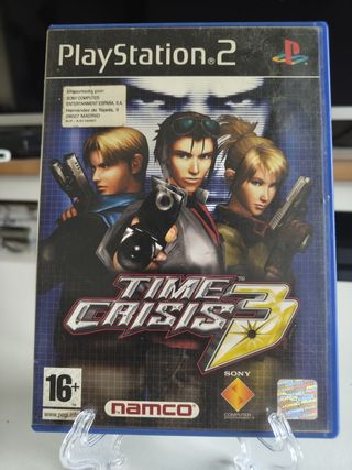 Time Crisis 3 PS2 pal España 