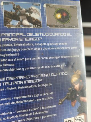 Time Crisis 3 PS2 pal España 