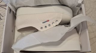Superga 2790ACOTW Zapatillas Blancas Talla 37